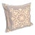 Restoration Hardware Decorative Pillow – Embroidered Linen Accent Cushion For Sale