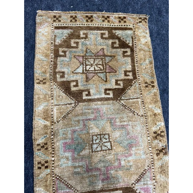Turkish Yastik Rug 1'4" x 2'11" For Sale - Image 4 of 5