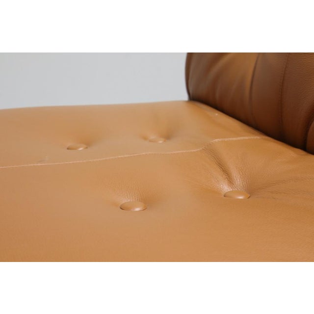 Cassina Soriana Armchairs in Leather by Afra and Tobia Scarpa for Cassina, 1969, Set of 2 For Sale - Image 4 of 16