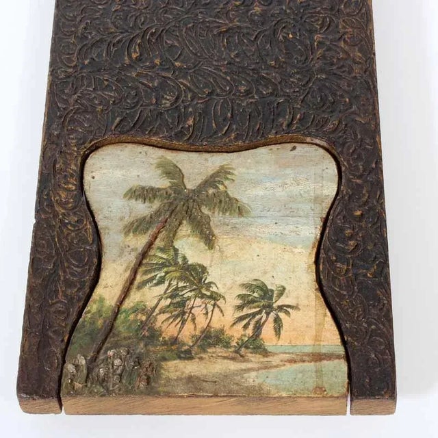 Mid 20th Century Florida Coconut Palm Tree Book Holder For Sale - Image 5 of 7