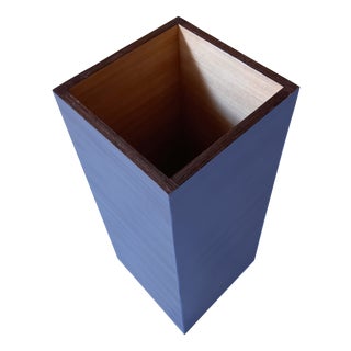 Plinto Blu Umbrella Stand by Pietro Meccani for Meccani Design For Sale