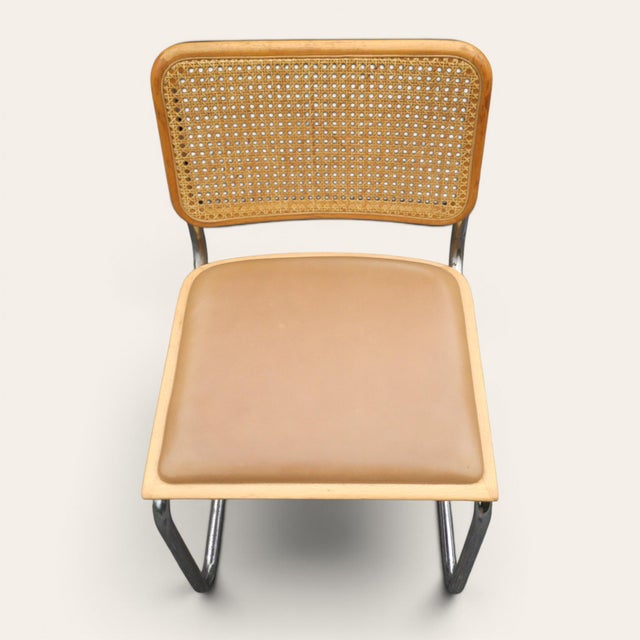 1970s Set of Four Cesca Dining Chairs, Attributed to Marcel Breuer For Sale In New York - Image 6 of 12
