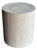 Sculptural Teak Wood Side Table Organic Bleached Finish, Modern Organic For Sale