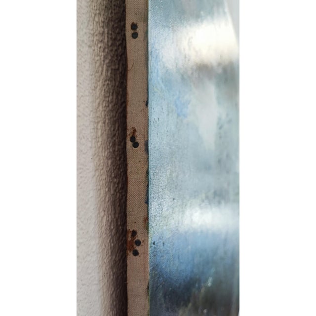 Olga Steiner, Balade des cygnes, 1928, Oil on Canvas For Sale - Image 8 of 10