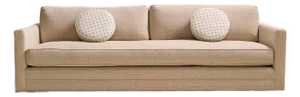 The 1970s Newly Upholstered Wave Sofa