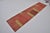 Handmade Red Decorative Runner Rug, 1960s For Sale - Image 10 of 11