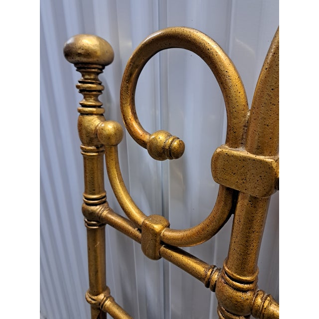 Mid 20th Century Kessler 270 Mid-Century Modern Gold Guild Headboard For Sale - Image 10 of 11