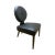 Modern Attributed to Brueton Button Side Chair For Sale - Image 3 of 4