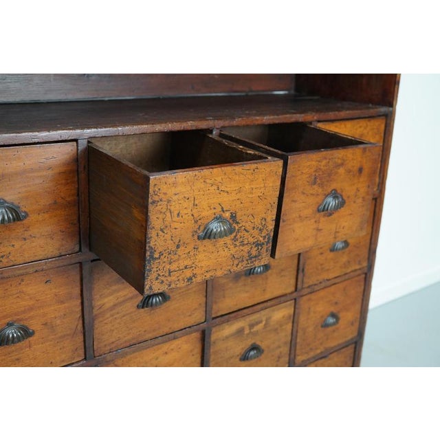 Antique Victorian Hardwood & Pine Apothecary Cabinet For Sale - Image 18 of 18