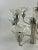 Mid-Century Space Age Chandelier in Metal & Glass, 1970s For Sale - Image 4 of 13
