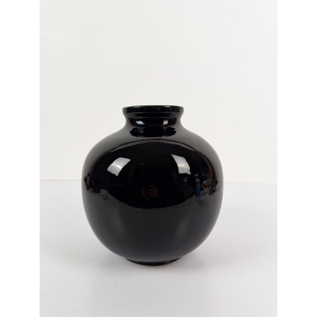 Mid-Century Italian Maiolica Vase attributed to Gariboldi for Richard Ginori San Cristoforo, 1930s For Sale - Image 15 of 16