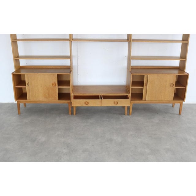 Mid-Century Modern Vintage Swedish Wall Unit, 1960s For Sale - Image 3 of 9