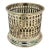 Vintage Sheffield Silver Co. Art Deco Silver Plate Condiment Holder or Jar Sleeve For Sale