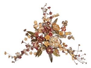 Antique Flower Bouquet from Befos, 1890s