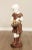 Mid 20th Century Figural Girl with Flowers Carved Marble Life-Size Statue For Sale In Philadelphia - Image 6 of 13