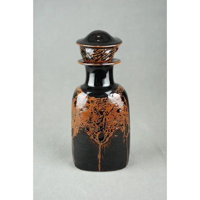 Ceramic Combin Decanter by Stig Lindberg for Gustavsberg Studio, 1970s For Sale - Image 3 of 13