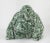 Green Chinese Carved Mottled Green & White Stone Laughing Buddha Figurine For Sale - Image 8 of 8