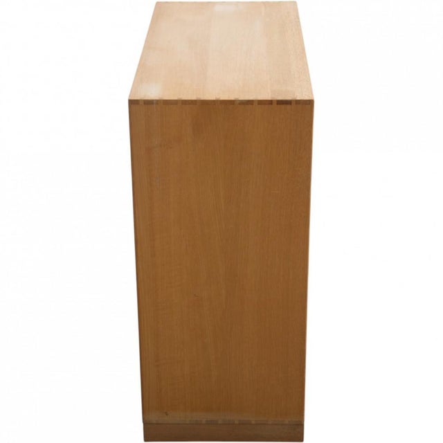 Wood Deep Bookcase in Oak by Mogens Koch, 1980s For Sale - Image 7 of 15