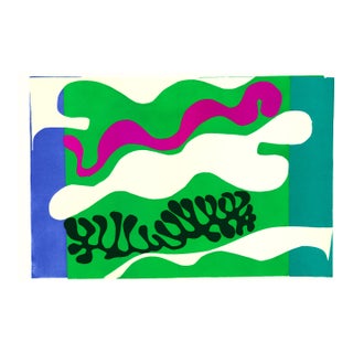 1983 MoMA Edition Matisse Jazz Lithograph "Le Lagon" (The Lagoon) For Sale