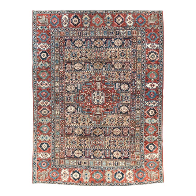 Galerie Shabab Collection Early 20th Century Persian Heriz Carpet For Sale