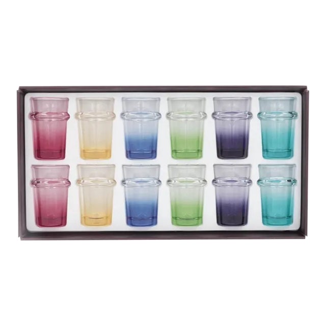 Moroccan Tea Cups- Set of 12 For Sale