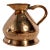 Antique English Hand-Hammered Copper Water Pitcher For Sale