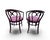 Mid 20th Century Pair of Bentwood Armchairs in the Style of Thonet For Sale - Image 5 of 14