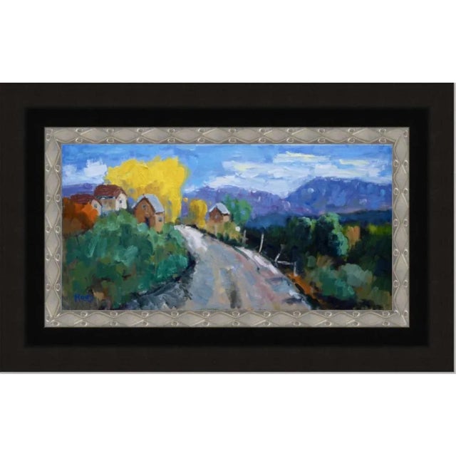 "Arroyo Seco Taos Valley" Contemporary Southwestern Landscape Oil Painting For Sale In Reno/Lake Tahoe - Image 6 of 12