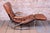 Brown Mid-Century Rocking Reclining Armchair in Chrome by Lama, France, 1960s For Sale - Image 8 of 13