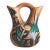 1970s Native American Art Pottery Double Spout Wedding Vase by R Galvan For Sale