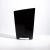 Glass Hand Blown Murano Penta Vase in Onyx Black For Sale - Image 7 of 12