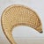 Curved Wicker ‘Zest’ Chair Attributed to Francois Liguori, France 1988 For Sale - Image 10 of 11