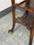 Chinoiserie Carved Wood Tiered Marble Top Stand, Vintage For Sale - Image 11 of 12