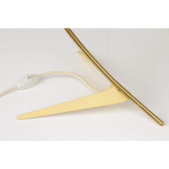 Large table lamp, made in Germany in the 1950s. The lamp requires one E27 (US E26) bulb – standard Edison screw base. The...