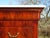 Antique Restoration Chest of Drawers in Mahogany Veneer with White Marble Top For Sale - Image 9 of 18