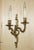 Large Vintage French Bronze Candle Wall Lights, 1920s, Set of 2 For Sale - Image 14 of 18