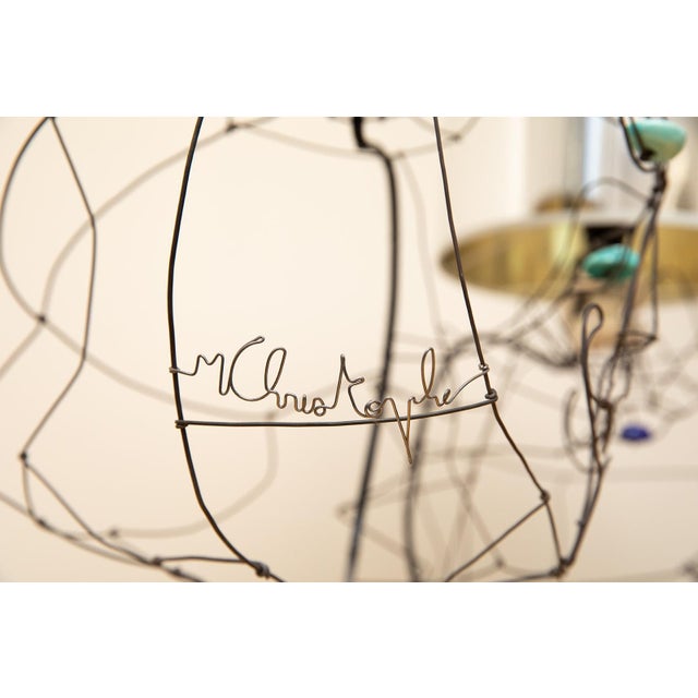 Silver 2010 Christophe Paris Table Lamps - a Pair For Sale - Image 8 of 18