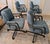 1990s Milo Baughman Style Chromcraft Swivel Office or Dining Chairs - Set of 4 For Sale - Image 5 of 17