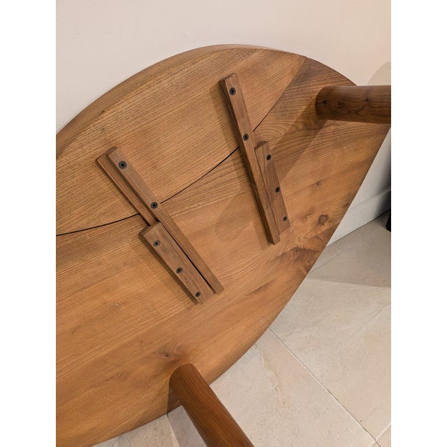 Brown T22C Coffee Table by Pierre Chapo, 1972 For Sale - Image 8 of 12