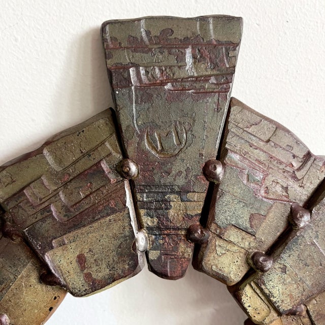 Vintage Brutalist Signed Bronze Sculpture For Sale In Austin - Image 6 of 7