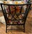 Early 20th Century Vintage Rattan Chair With Floral Cushions For Sale - Image 5 of 6