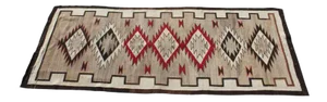 20th Century Navajo Indian Style Weaving Runner Rug