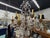 Gold 19th Century Genovese Giltwood and Crystal Chandelier For Sale - Image 8 of 18