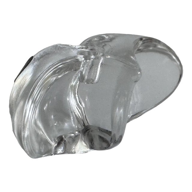 Avis Glass Candleholder by Uta Freyl for Rosenthal Studio Line, Germany, 1980s For Sale