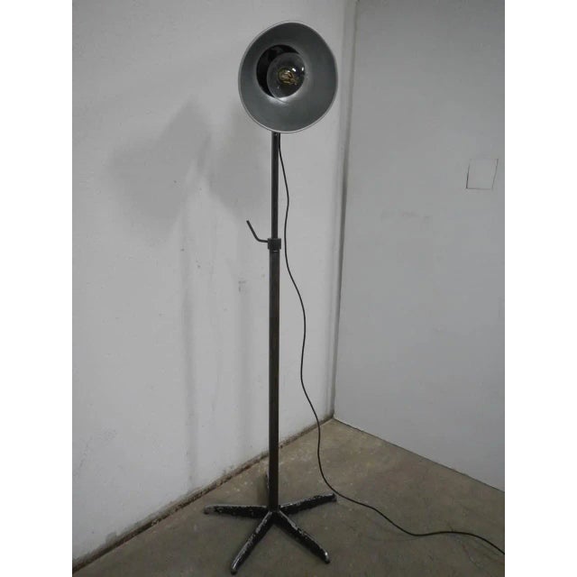 The lamp was mounted on a base and assembled with iron tube. The installation is in compliance with EEC standards. The...