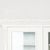 19th Century Large White Gustavian Style Pine Bookcase Display Cabinet With Glass Doors For Sale - Image 4 of 15
