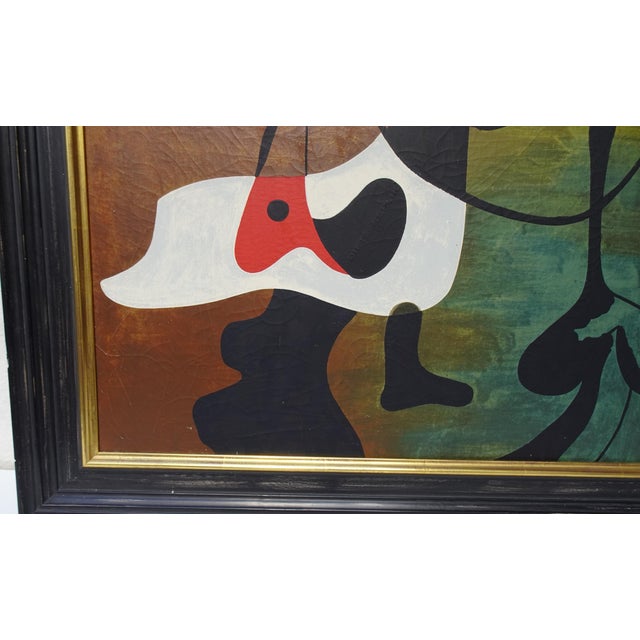 After Joan Miro, Rhythmic Characters, 1973, Print, Framed For Sale - Image 9 of 15