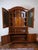 Inlaid Secretary with Bookcase and Writing Desk For Sale - Image 11 of 15
