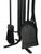 Black Late 20th Century Hand Forged Iron Fireplace Tool Set- 5 Pieces For Sale - Image 8 of 12