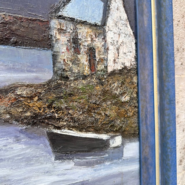 Ronald, Evening in Brittany, 1980s, Oil Painting on Canvas, Framed For Sale - Image 13 of 18